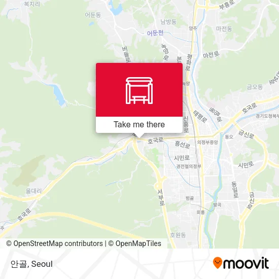 안골 map