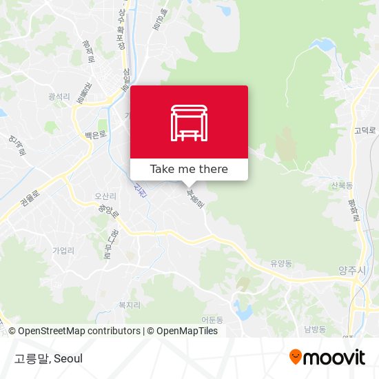 고릉말 map