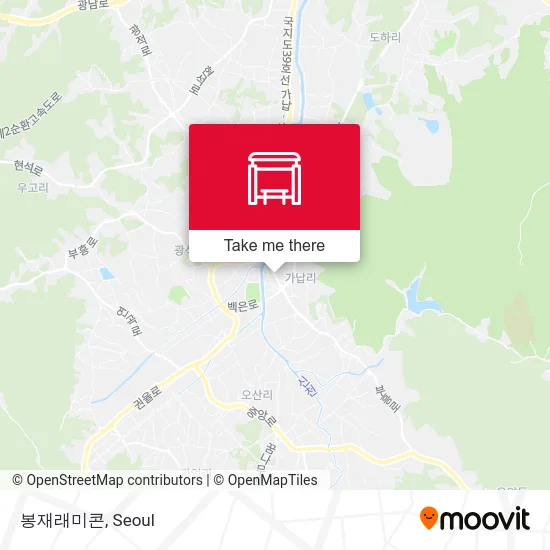 봉재래미콘 map