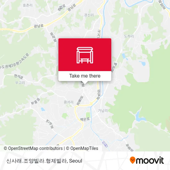 신사래.조양빌라.형제빌라 map