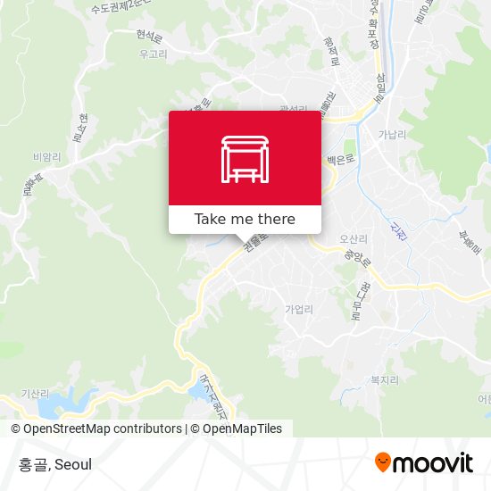 홍골 map