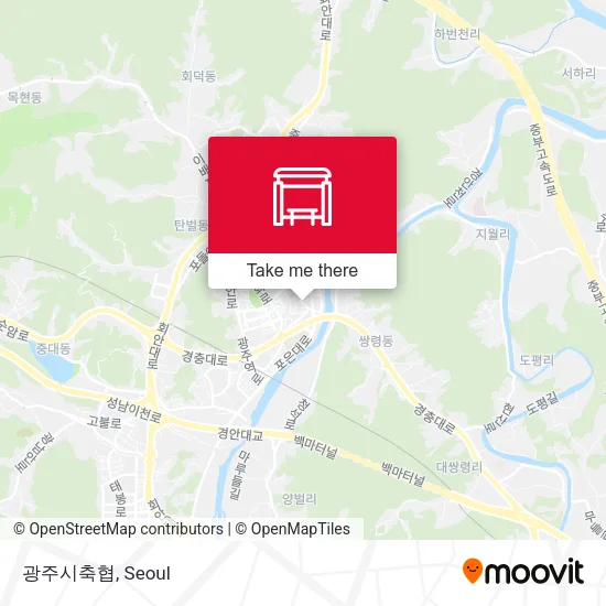 광주시축협 map