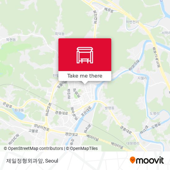 제일정형외과앞 map