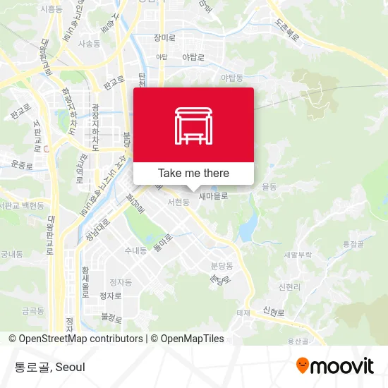 통로골 map