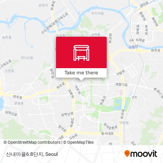 산내마을6.8단지 map