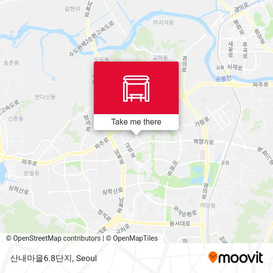 산내마을6.8단지 map