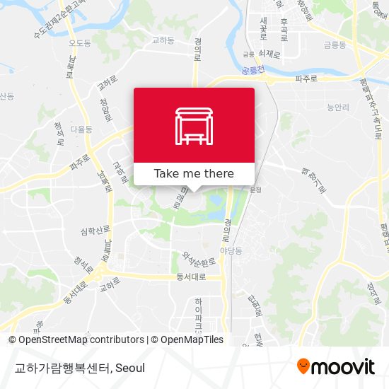 교하가람행복센터 map