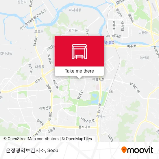 운정광역보건지소 map