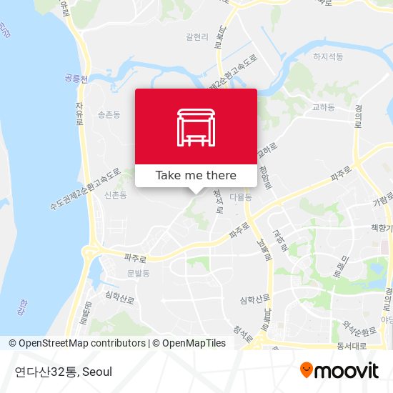 연다산32통 map