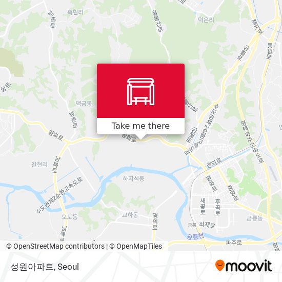 성원아파트 map