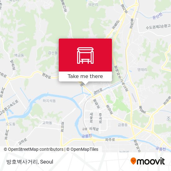 방호벽사거리 map