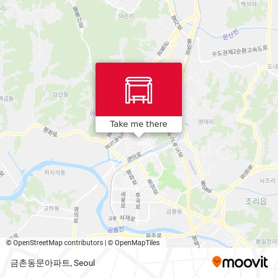 금촌동문아파트 map