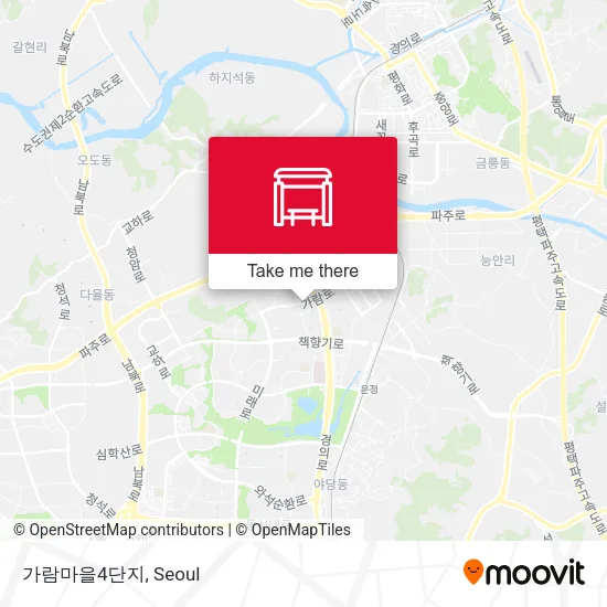가람마을4단지 map
