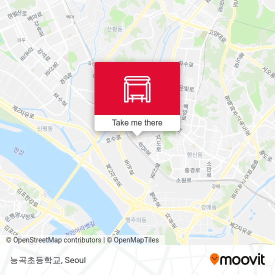 능곡초등학교 map