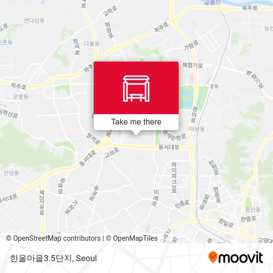 한울마을3.5단지 map