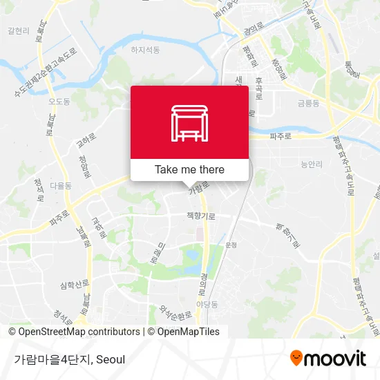 가람마을4단지 map