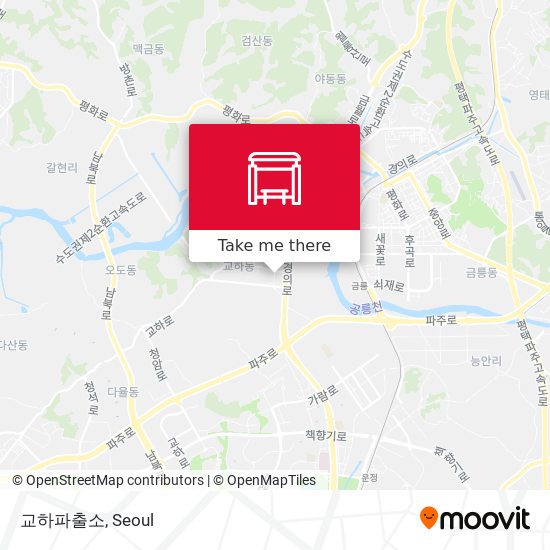 교하파출소 map