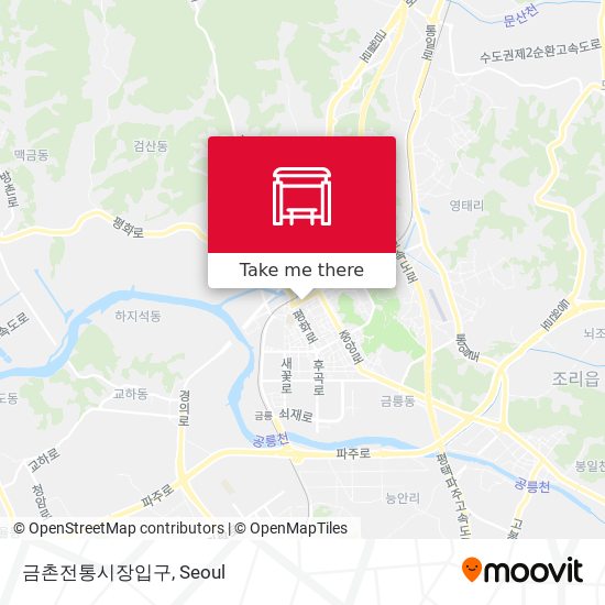 금촌전통시장입구 map