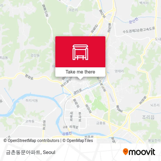 금촌동문아파트 map