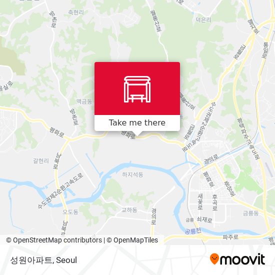 성원아파트 map