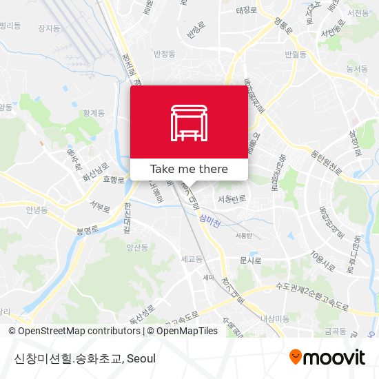 신창미션힐.송화초교 map