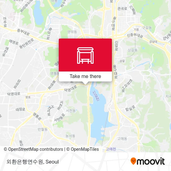 외환은행연수원 map