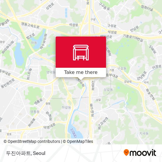 두진아파트 map