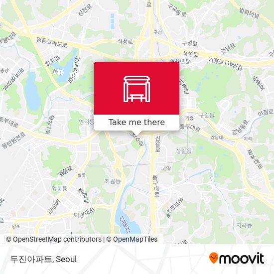 두진아파트 map