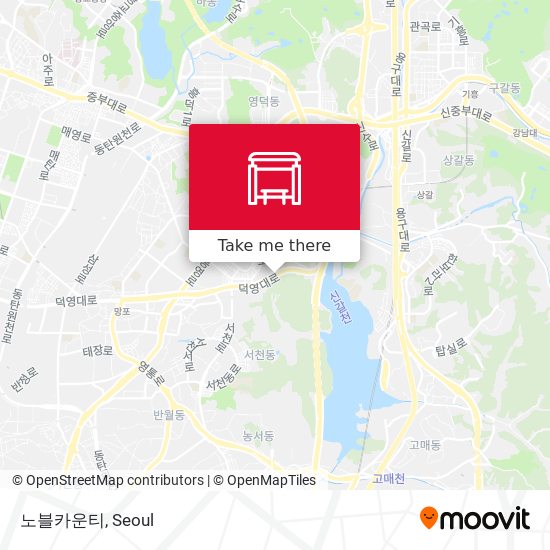 노블카운티 map