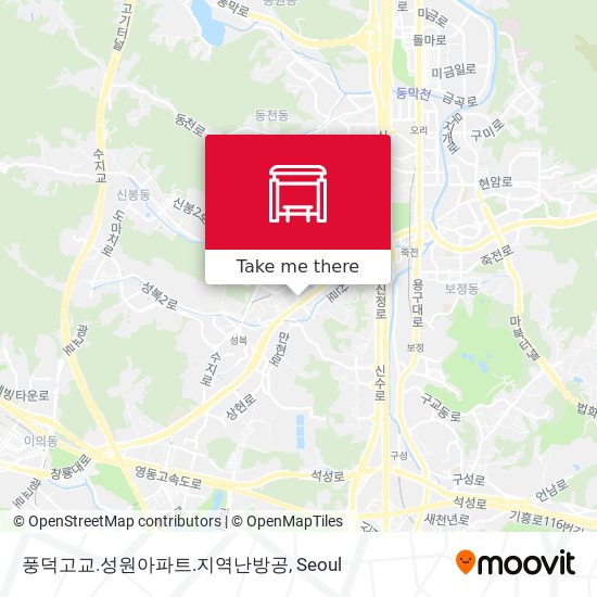 풍덕고교.성원아파트.지역난방공 map