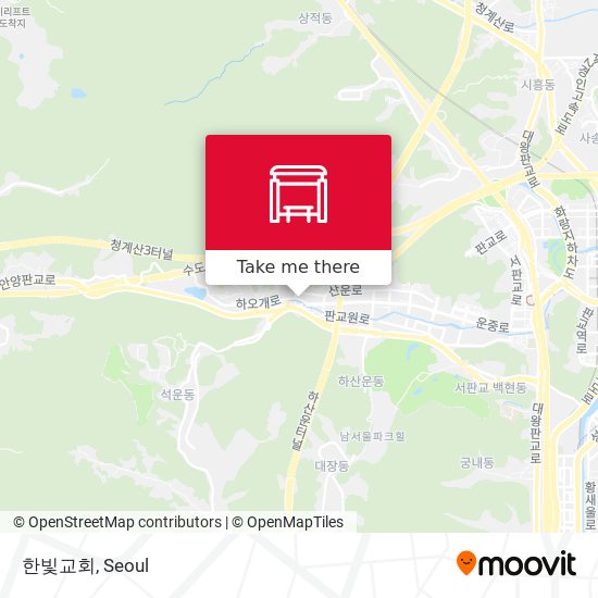 한빛교회 map
