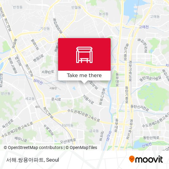 서해.쌍용아파트 map