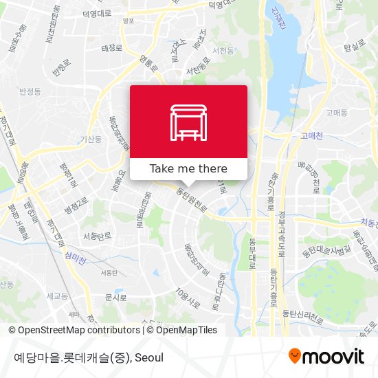 예당마을.롯데캐슬(중) map