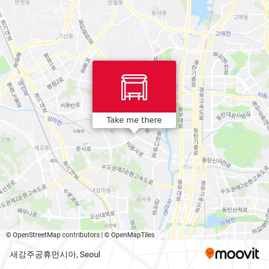 새강주공휴먼시아 map