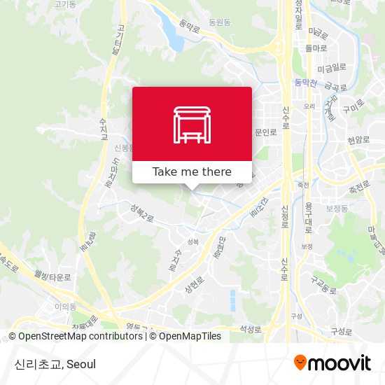 신리초교 map