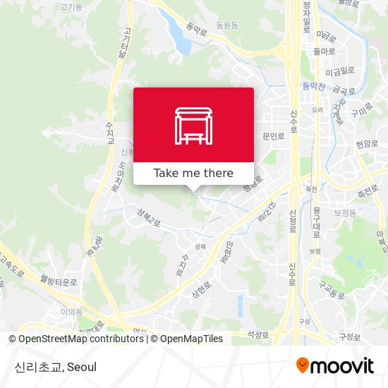 신리초교 map