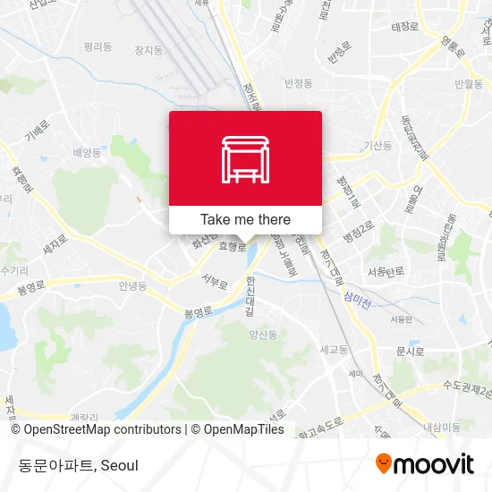 동문아파트 map