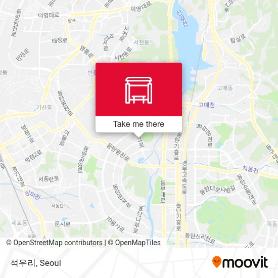 석우리 map