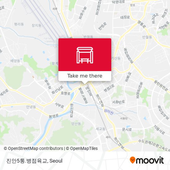 진안5통.병점육교 map