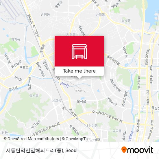 서동탄역신일해피트리(중) map