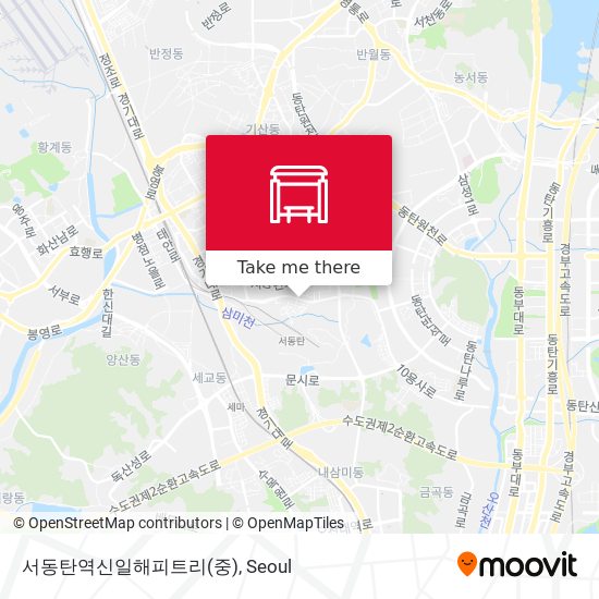 서동탄역신일해피트리(중) map