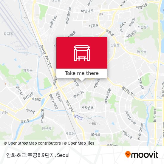 안화초교.주공8.9단지 map