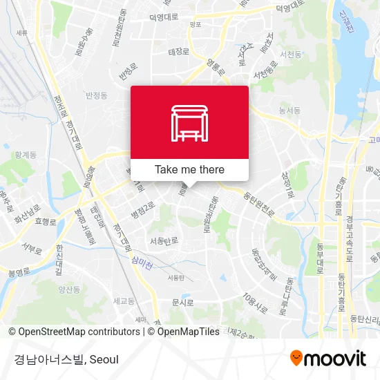 경남아너스빌 map