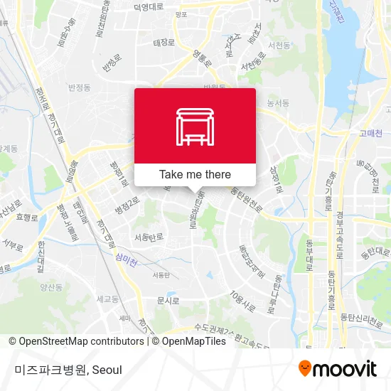 미즈파크병원 map