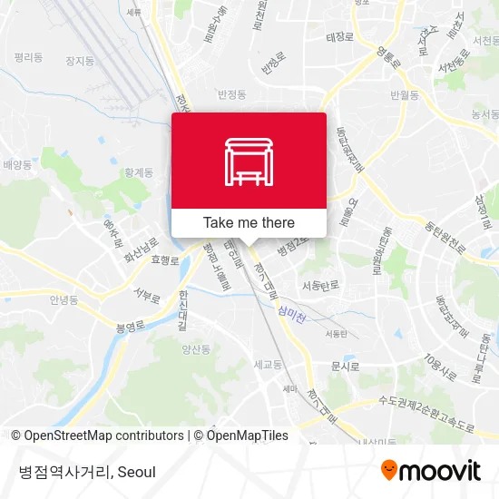 병점역사거리 map