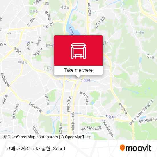 고매사거리.고매농협 map