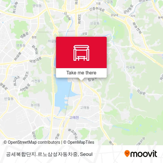 공세복합단지.르노삼성자동차중 map