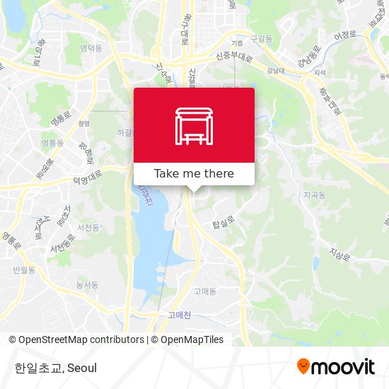 한일초교 map