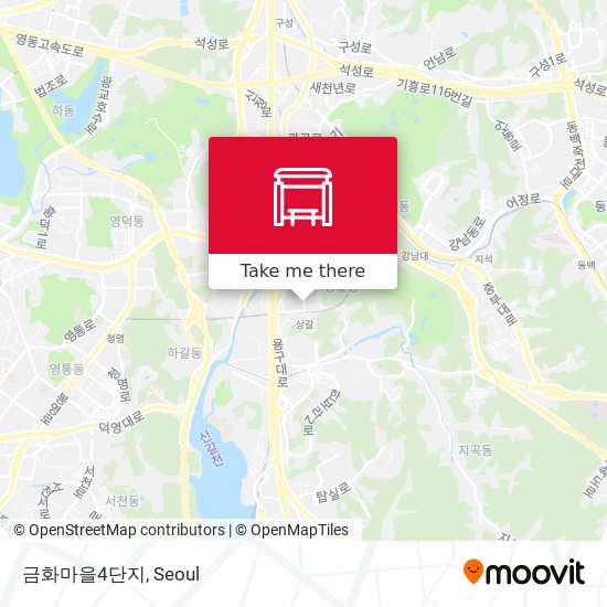 금화마을4단지 map