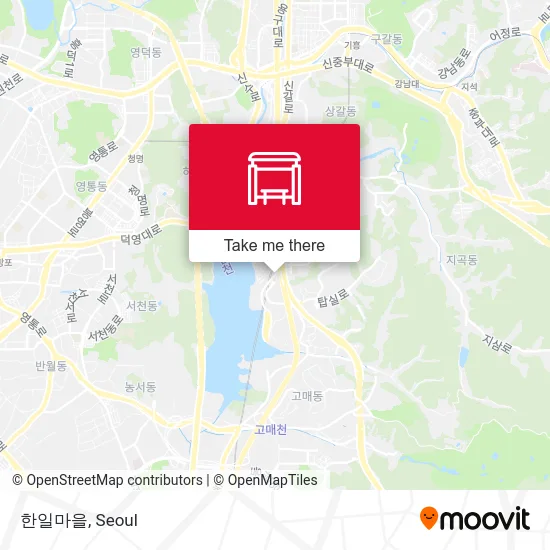 한일마을 map
